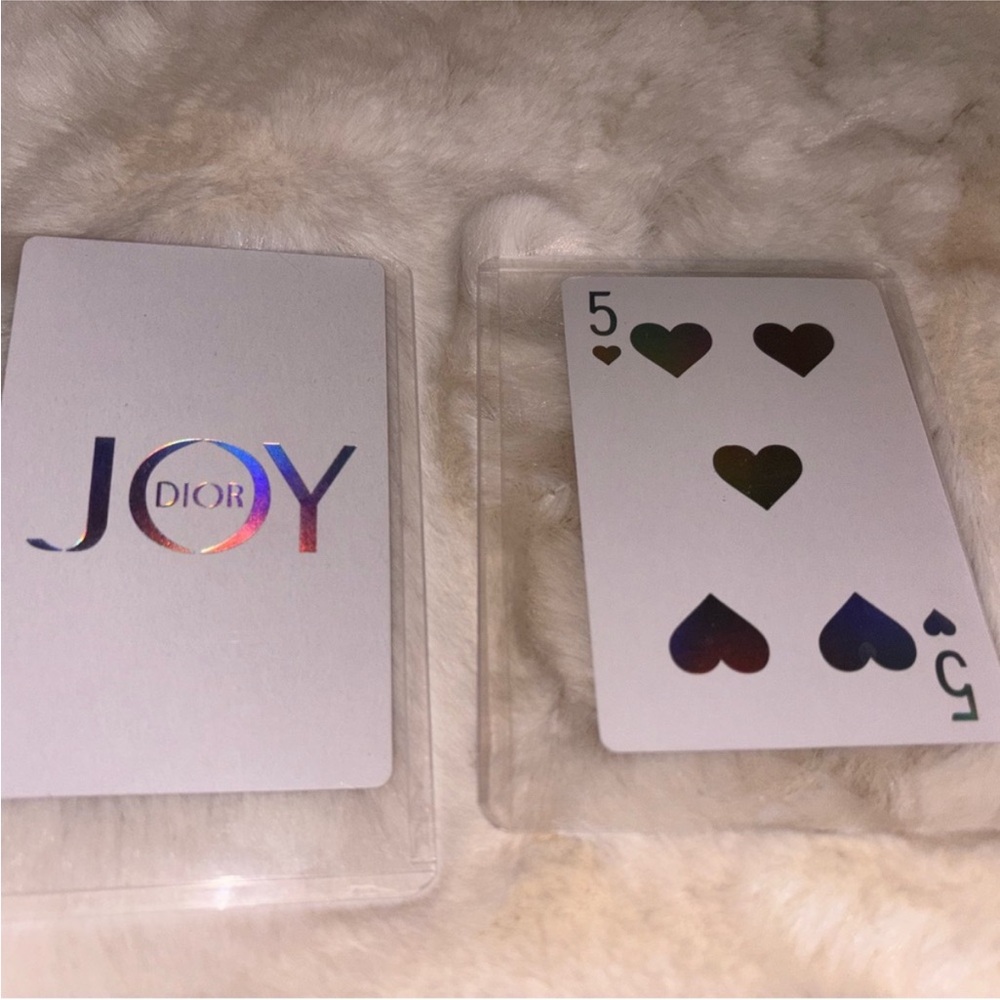 Dior Joy Multicolor Playing Card- 5 of 💕💕💕